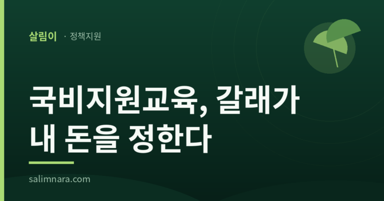 국비지원교육 2026 자부담 0에서 55퍼센트