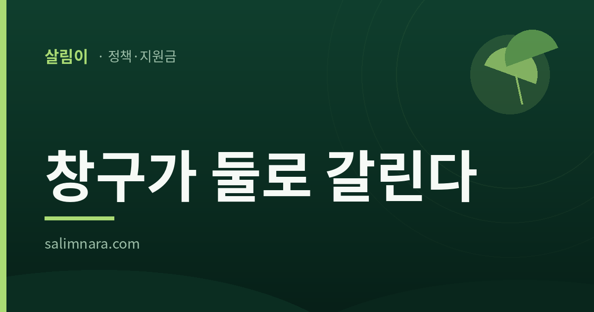 50대 여성 일자리 2026 대표 이미지 — 창구가 둘로 갈린다
