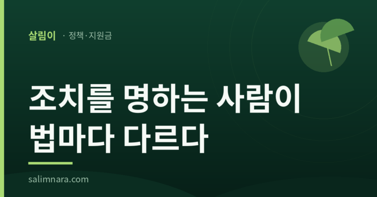 방역 조치 폐업 실업급여 2026: 조치를 명하는 사람의 차이