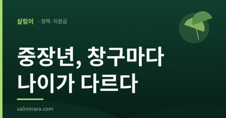 중장년 일자리 2026 대표 이미지