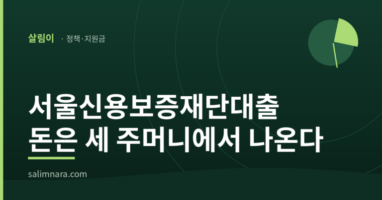 서울신용보증재단대출 2026 썸네일